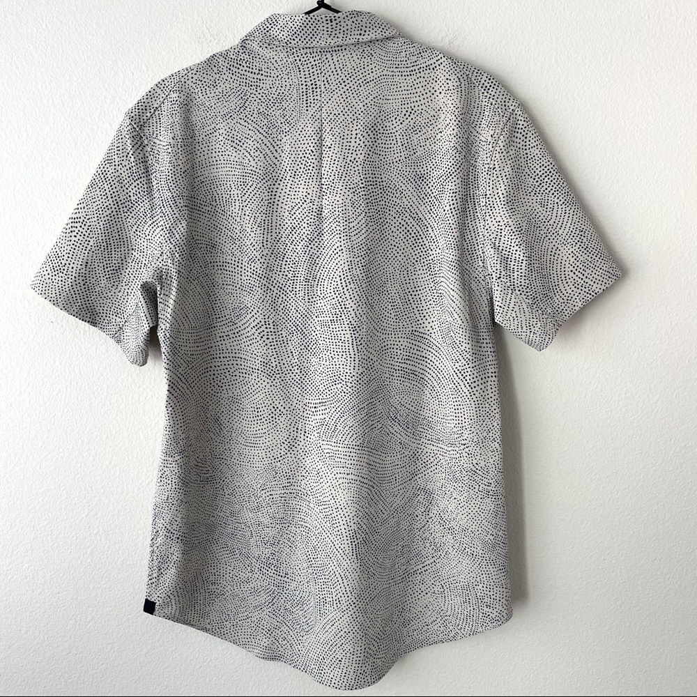 Airing Easy SS Button Down In Multi - Picture 4 of 4